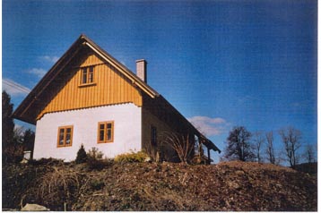 Čehija Chata Mezilečí, Eksterjers